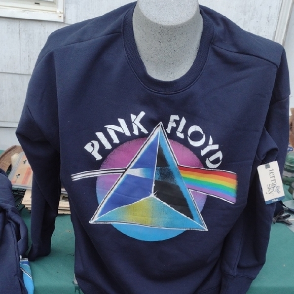 Pink Floyd Tops - Pink Floyd Graphic Navy Sweatshirt NWT
